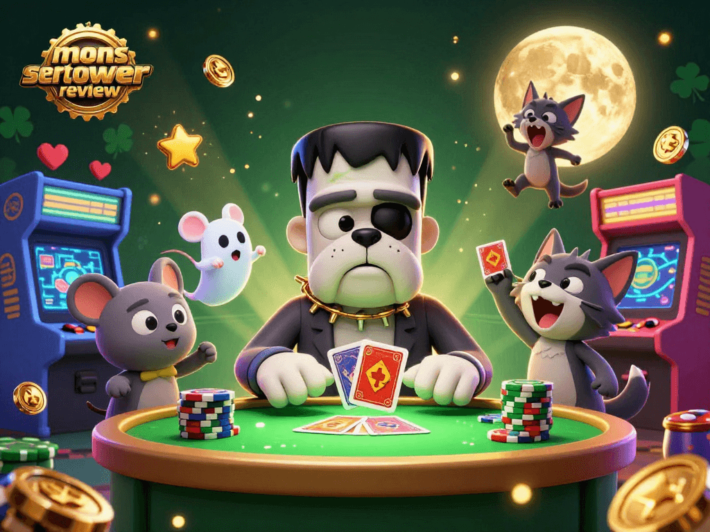 Engage in thrilling cards game at monstertowerreview with unique characters and dynamic atmosphere.