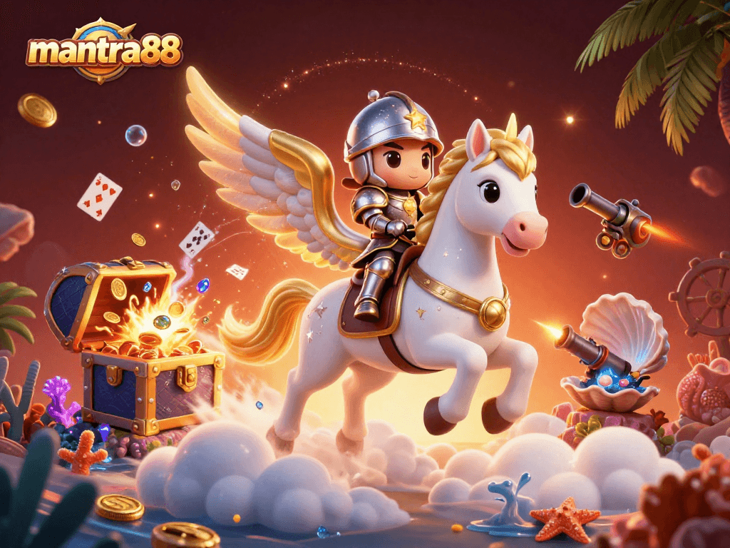 Experience thrilling gameplay with mantra88 in a vibrant underwater treasure adventure!