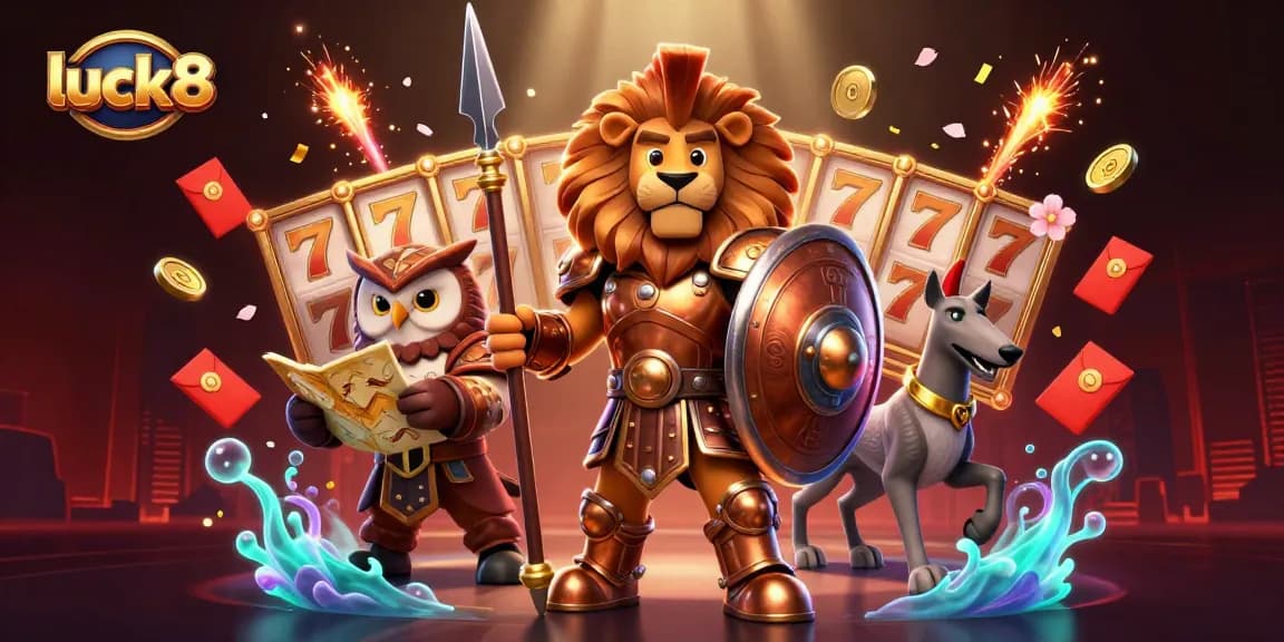 Engage in winning strategies at luck8 with immersive gaming experiences amid fireworks and luck symbols.