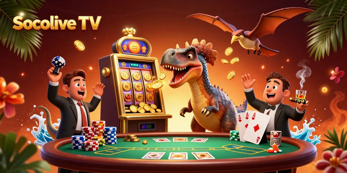 Socolive TV enriches the gaming experience as the pachycephalosaurus wins the jackpot!