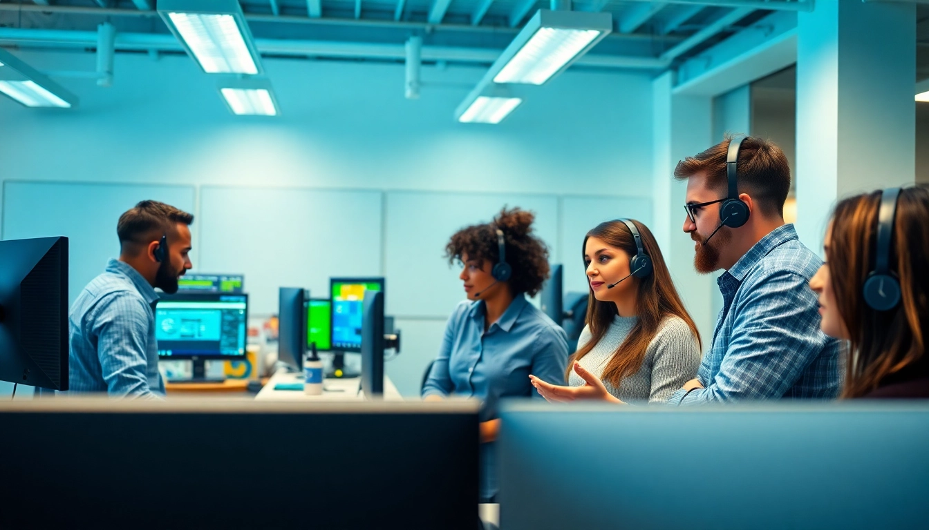 Provide expert small business it support london with collaborative teamwork in a vibrant office.