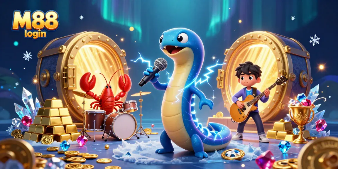 Experience the vibrant excitement of M88 login with electrifying performances and dynamic casino elements.