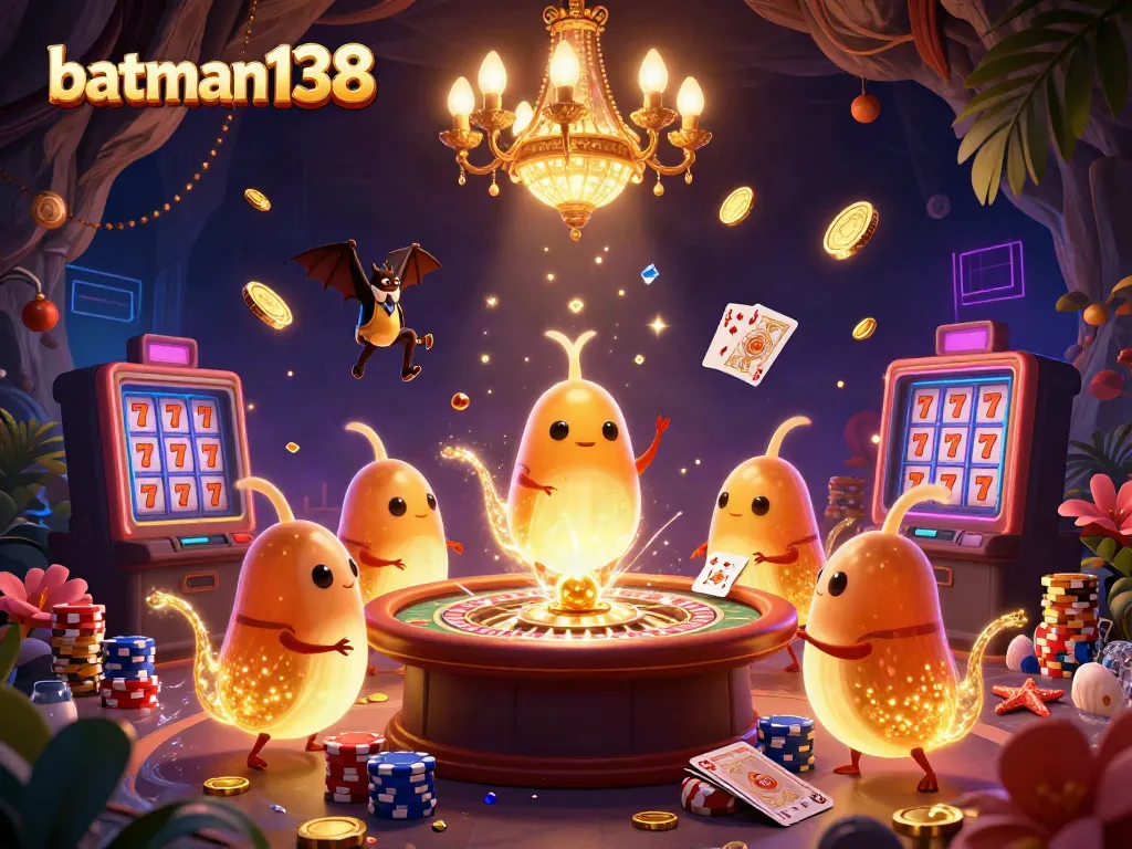 Experience the thrill of batman138 with vibrant casino energy, glowing bet tables, and lively game elements.