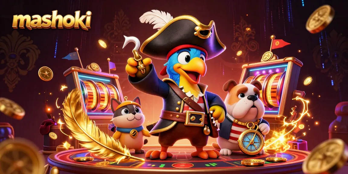 mashoki pirates enjoy thrilling slot gaming with dynamic action and vivid casino atmosphere