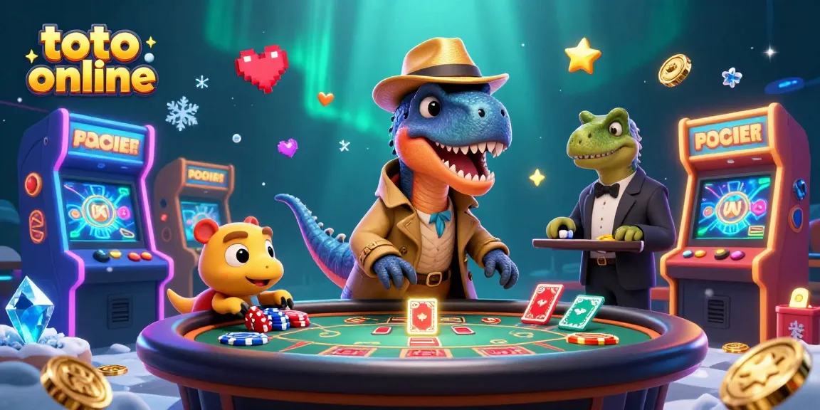 Mengambil peluang terbaik dengan toto online di kasino dengan permainan kartu dan karakter unik.