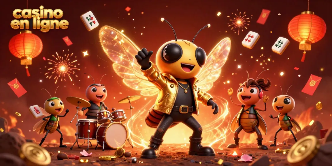 Profitez des jeux de casino en ligne avec des personnages animés et des éléments de jeu captivants.