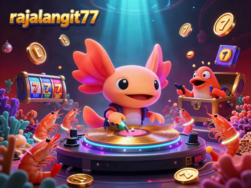 Rasakan keseruan rajalangit77 dengan DJ axolotl neon di casino bawah laut dan permainan menarik.