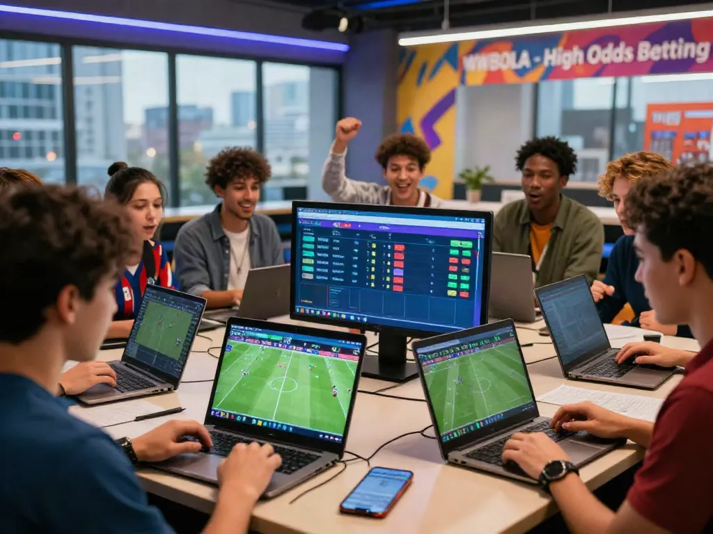 Dynamic sports betting experience at WWBOLA with live soccer matches