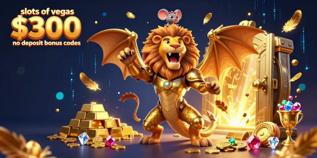 Join the action with slots of vegas $300 no deposit bonus codes in this vibrant casino scene.