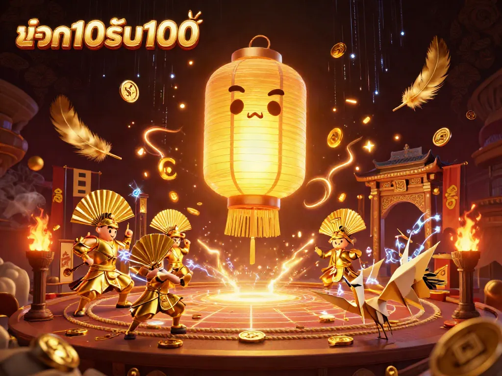 การ์ตูน 3D แสดงความสนุกสนานของโปร ฝาก10รับ100 ในคาสิโนออนไลน์