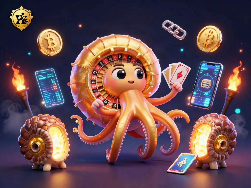 Engage with ty le keo nha cai while exploring a vibrant 3D casino scene featuring a nautilus roulette wheel.