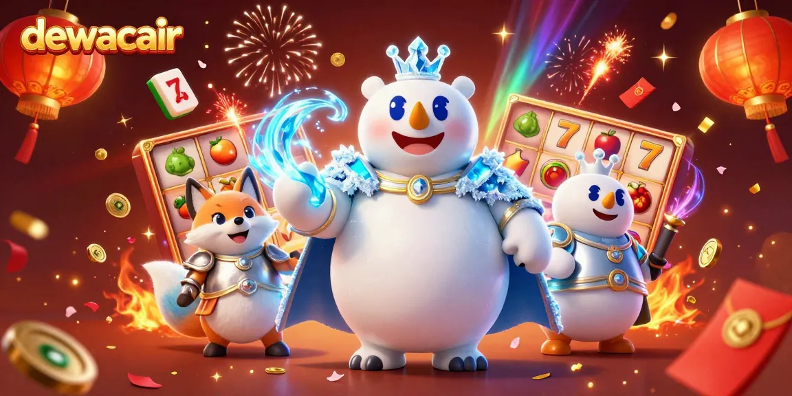 Play the most exciting games at dewacair with vibrant 3D casino elements and magical characters.