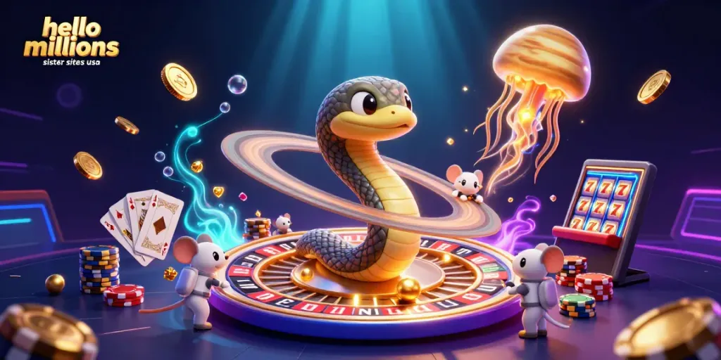 Spin vibrant plays at hello millions sister sites usa with engaging games and lively animations.