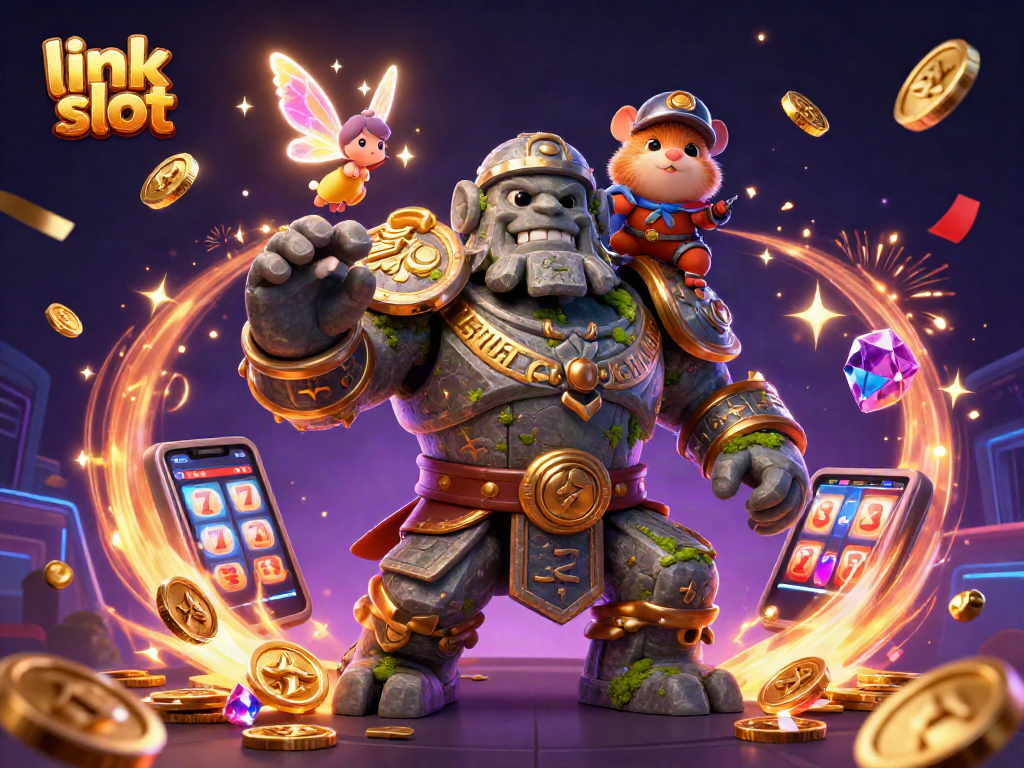 Engage with exciting link slot experiences in a dynamic casino adventure scene.