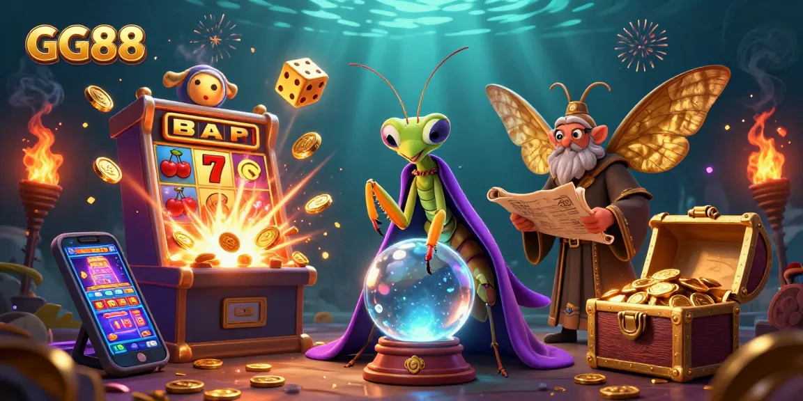 Players win big at GG88 with exciting slot machines and mystical fortune tellers.