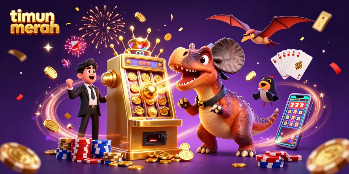 Era permainan naga di timun merah, slot jackpot dan koin emas berhamburan meriah.