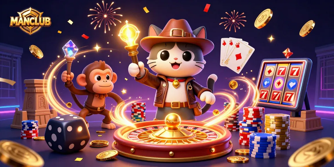 Experience thrilling excitement at MANCLUB with dynamic casino treasures and engaging gameplay.