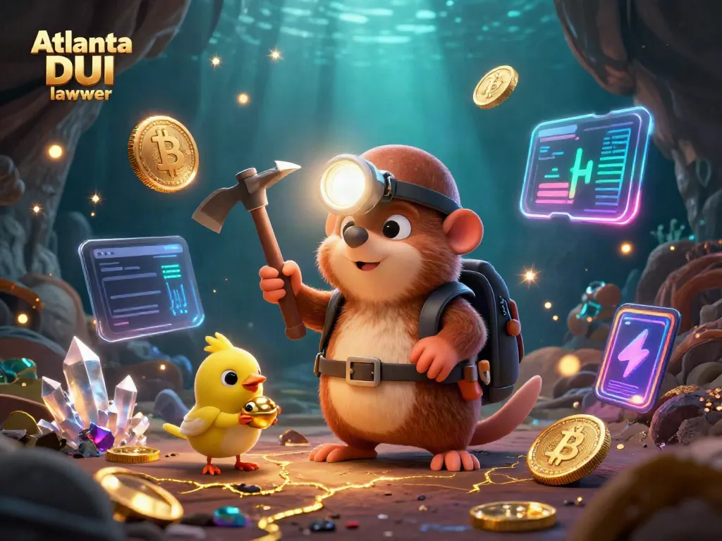 Experience legal insights with Atlanta DUI lawyer in a vibrant 3D casino scene.