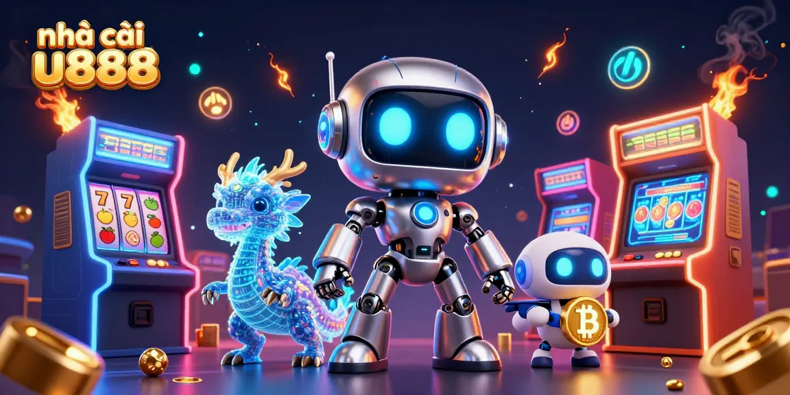 Play thrilling games with nhà cái u888 featuring vibrant casino elements and characters.