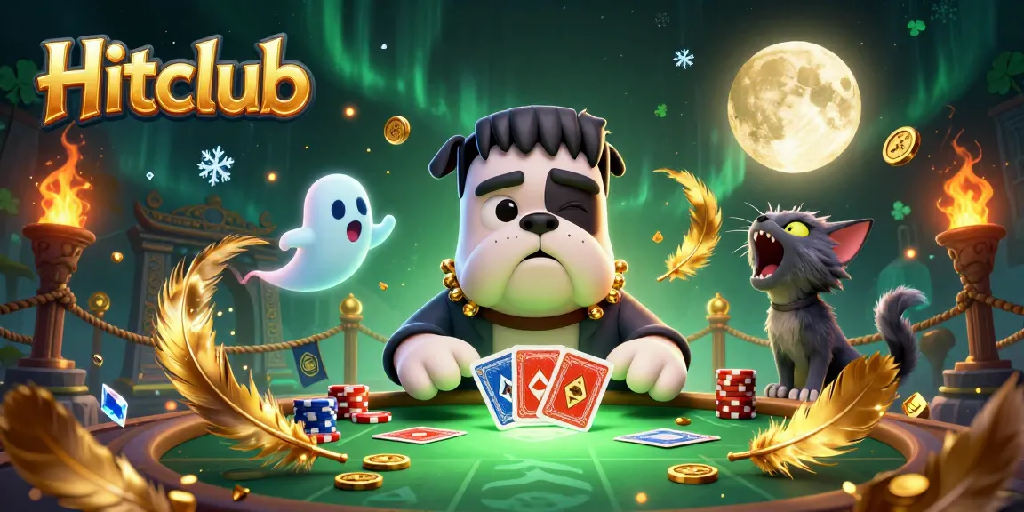 Join the thrilling gameplay at Hitclub with energetic 3D characters in an exciting casino environment.