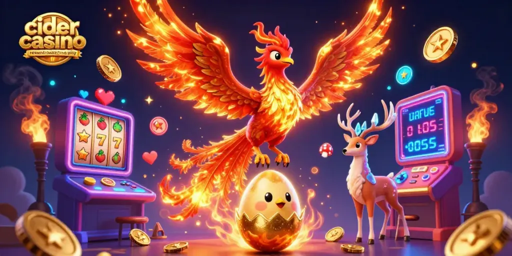 Engage in free play with cider casino reward code free play while exploring colorful slot machines and mystical creatures.