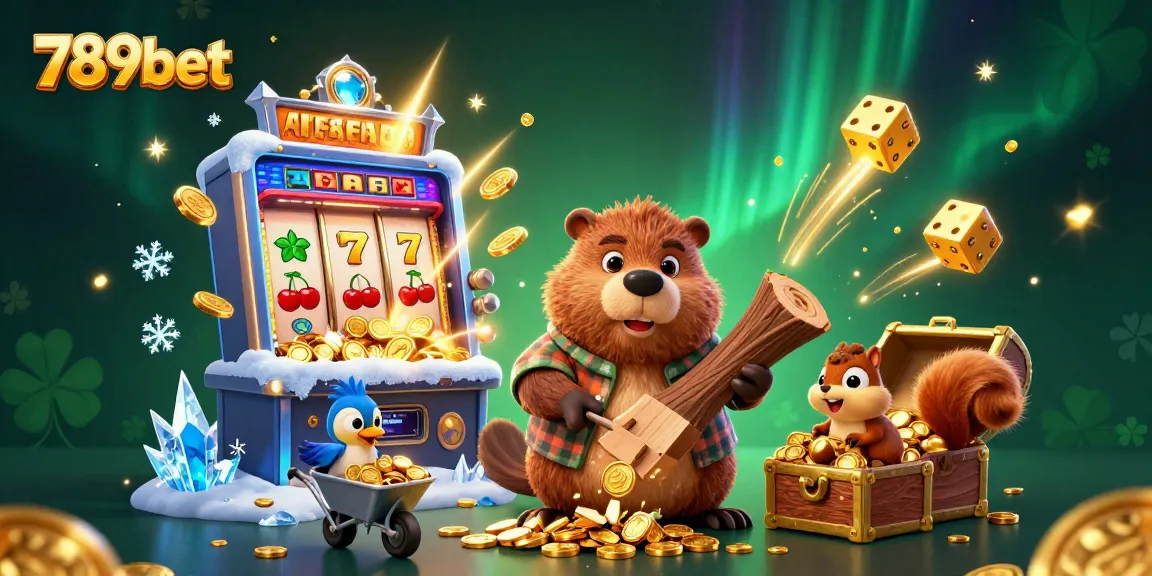 Experience the excitement of 789bet with a vibrant 3D casino illustration showcasing fun characters and thrilling slots.