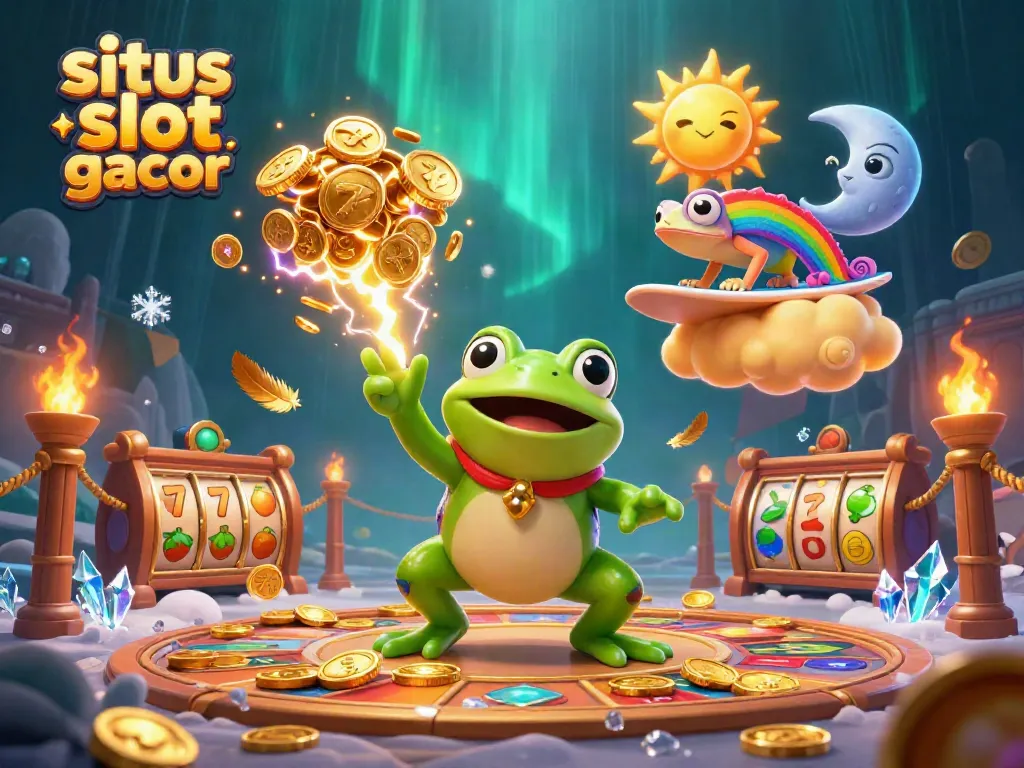 Spin the reels with situs slot gacor and discover golden coins raining from winning combinations!