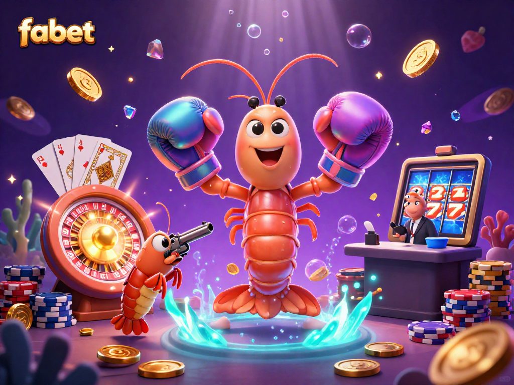 Experience thrilling gameplay with fabet's vibrant slot machines and exciting jackpots in a dynamic casino scene.