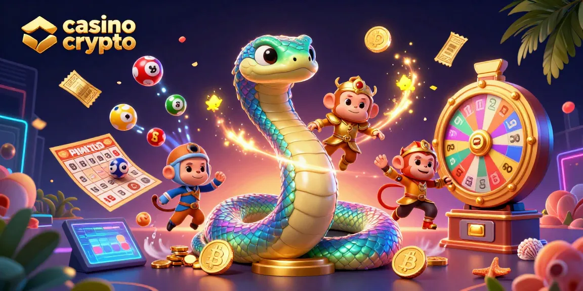 Gioca nel mondo dei casino crypto con avventure tra serpenti e bonus spettacolari.
