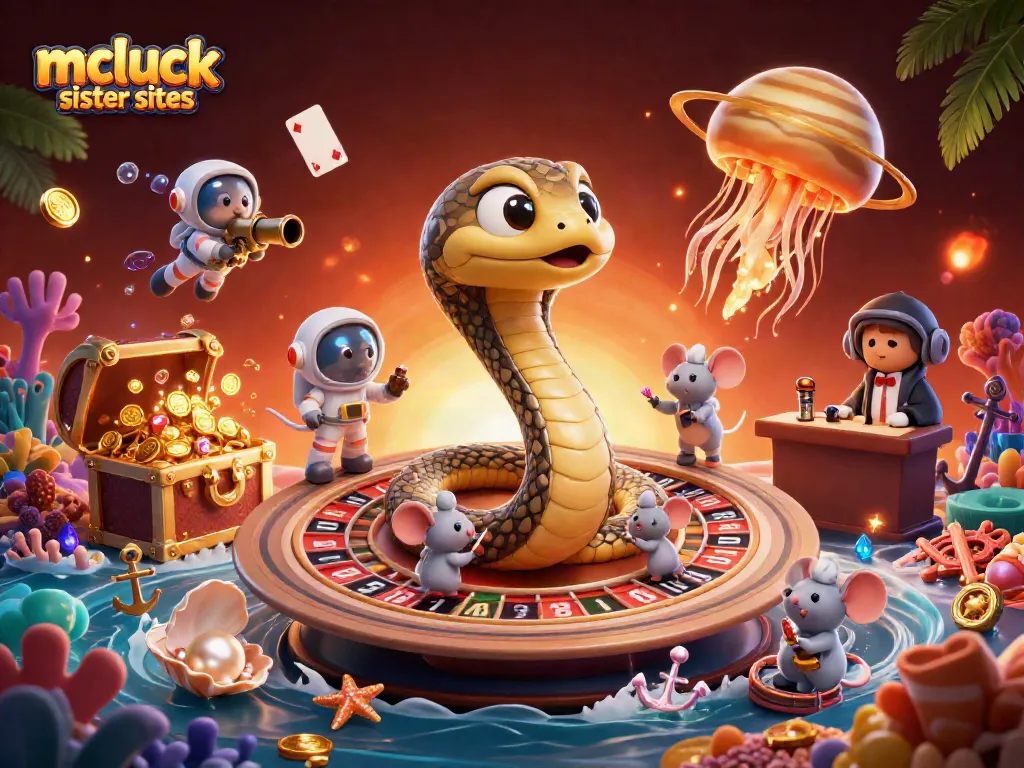 Experience thrilling gameplay with exciting mcluck sister sites offering rewards in a vibrant cosmic setting.
