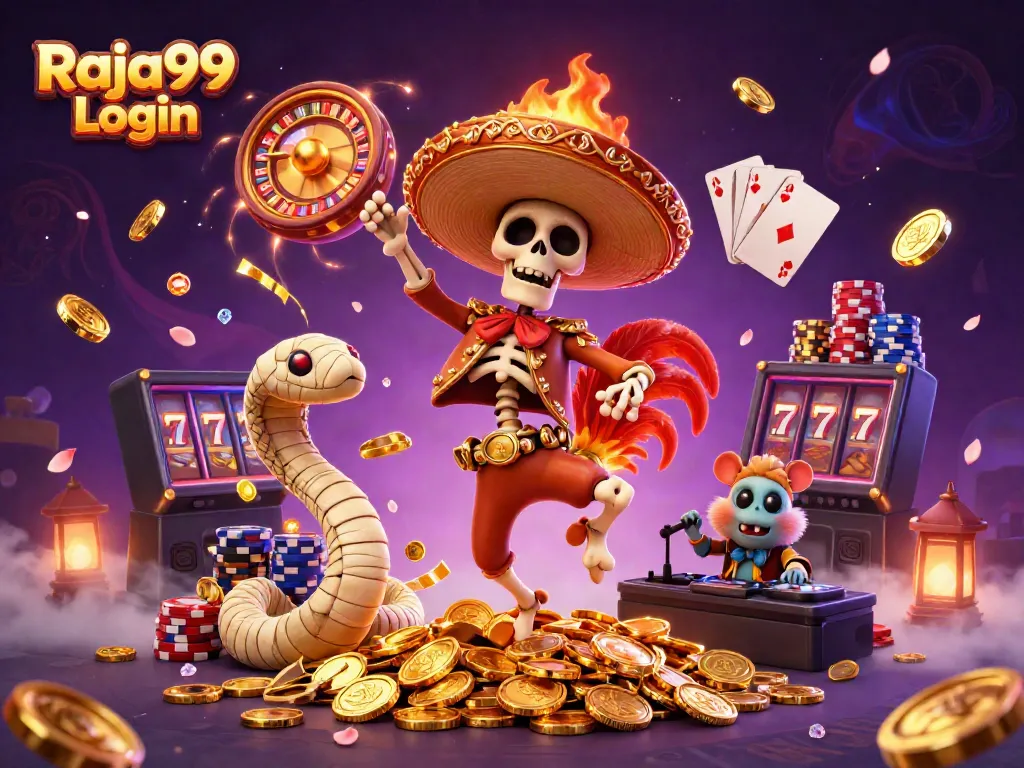 Mengakses RAJA99 Login dengan kemenangan menguntungkan dalam permainan slot dan taruhan online.
