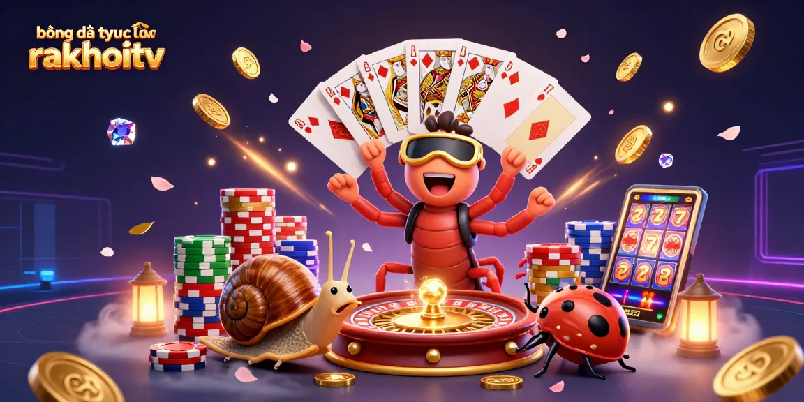 Experience thrilling bóng đá trực tuyến rakhoitv with dynamic characters and vibrant casino elements.