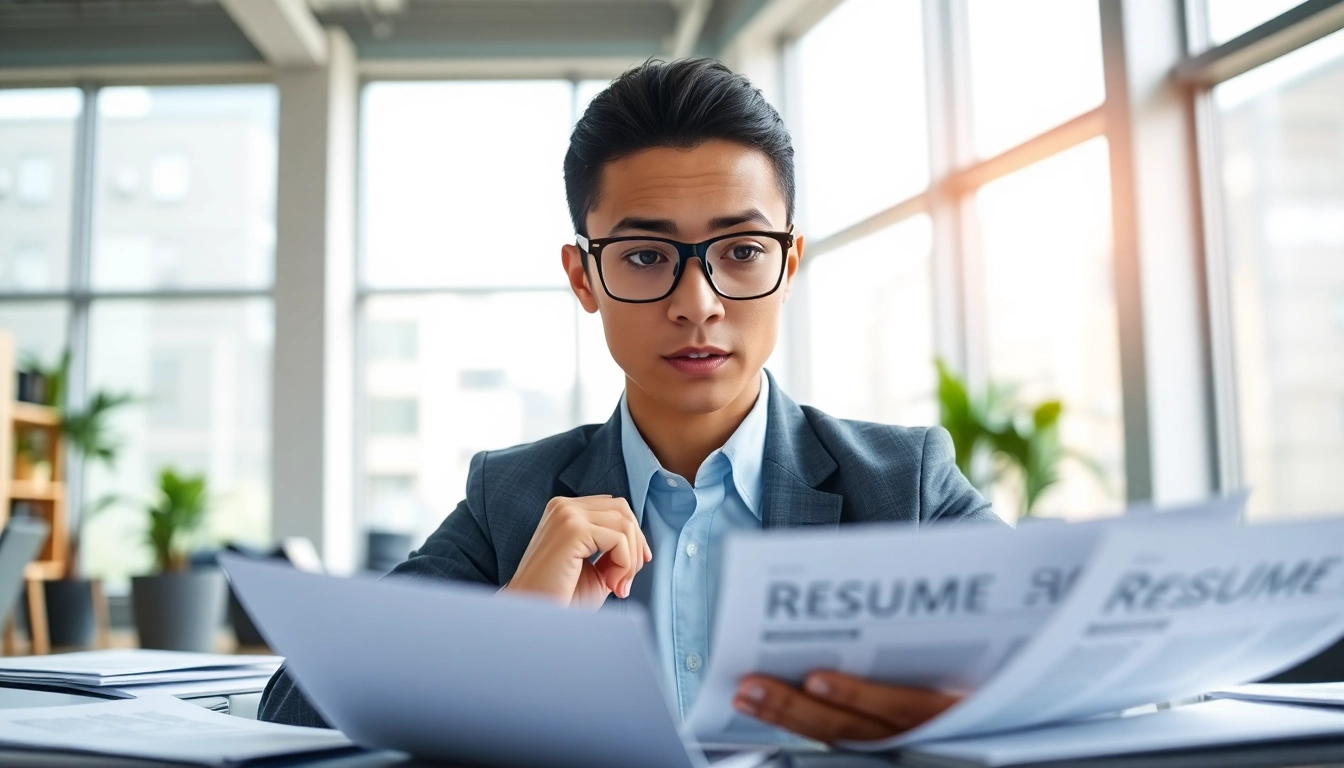 Evaluate your Ideal career options with a professional approach in a modern office.