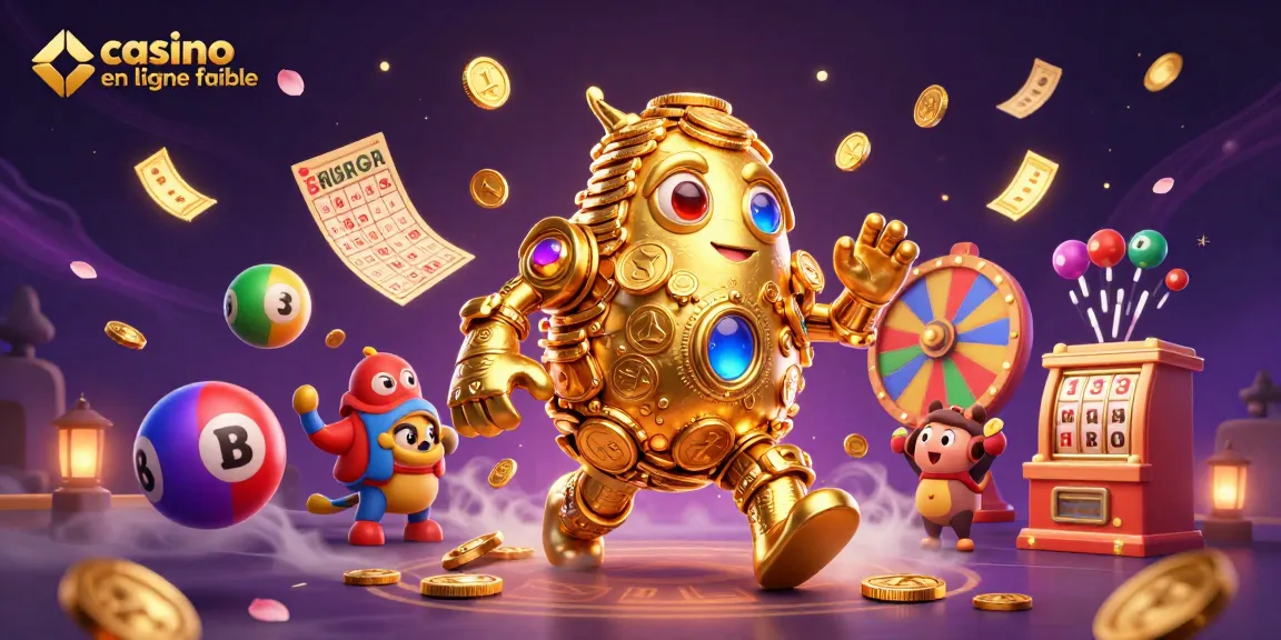 Découvrez le casino en ligne fiable idéal avec cette illustration captivante d'une expérience de jeu dynamique.