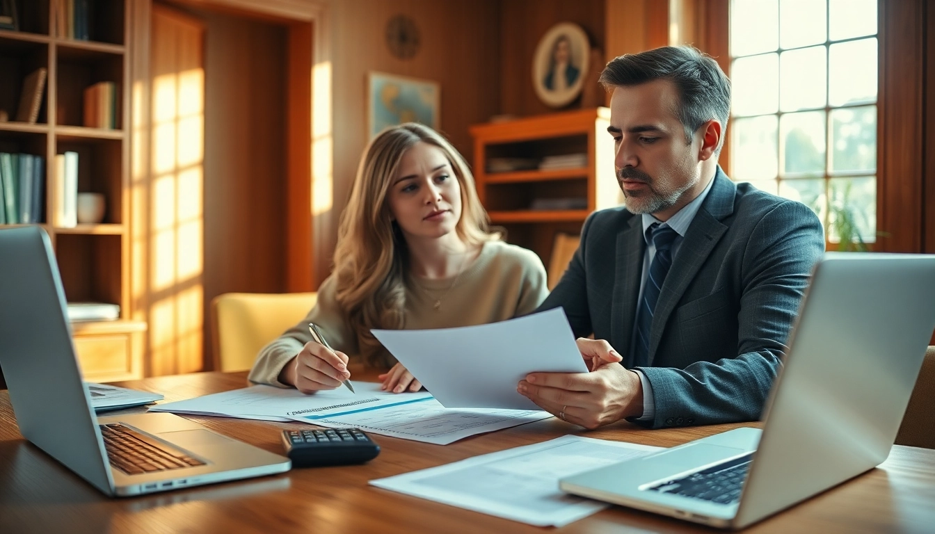 Understanding how alimony is calculated in NY through a financial consultation.