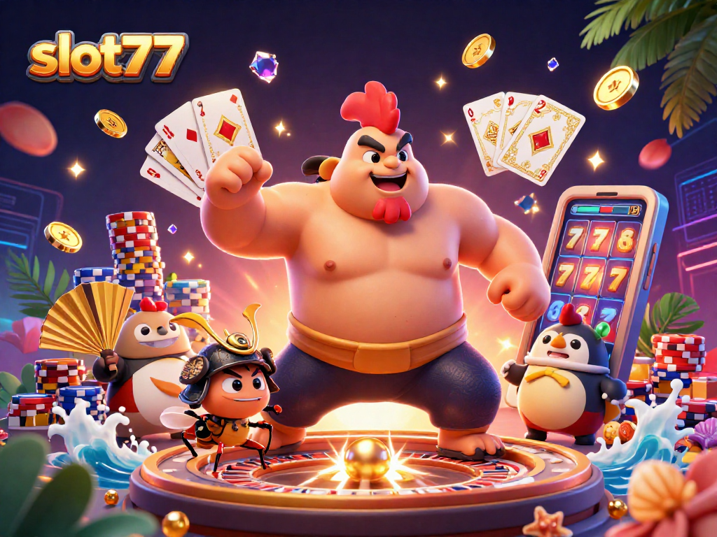Engage in thrilling gameplay with slot777 featuring cascading coins, lucky sevens, and captivating characters.