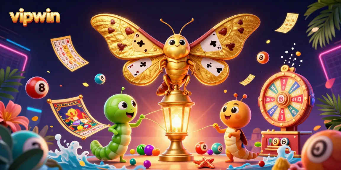 Engage with vibrant games and lottery thrill at vipwin, exploring exciting casino elements and dynamic scenes.