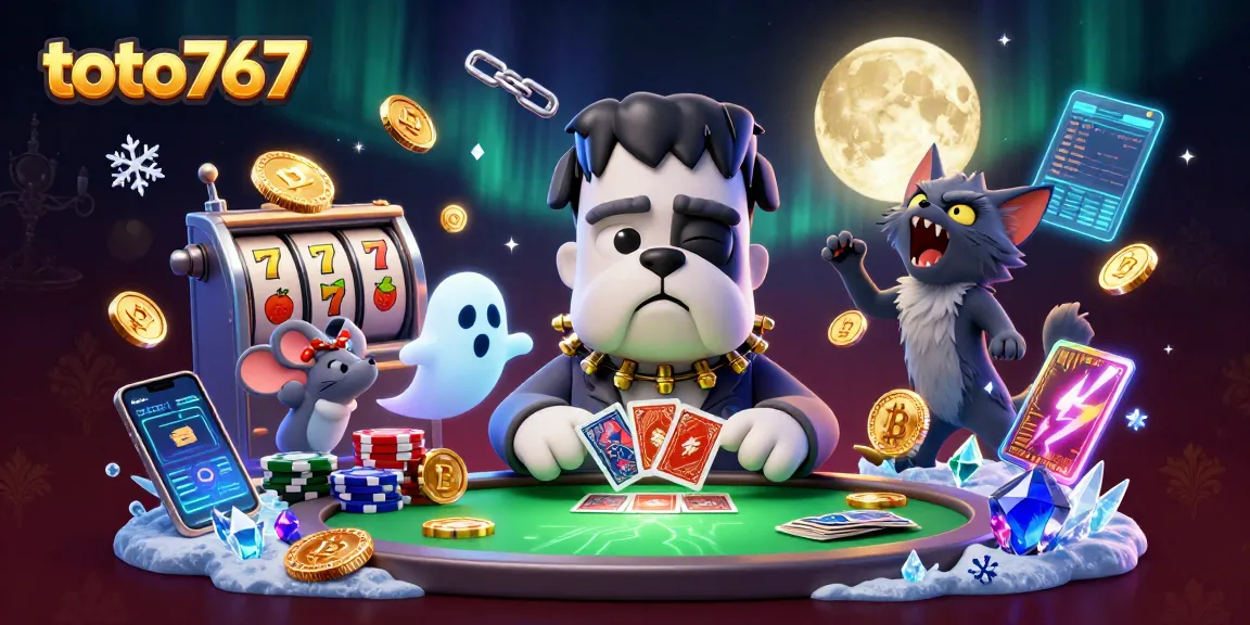 toto767 memainkan kartu di meja kasino spooky menang besar dengan slot dan cryptocurrency