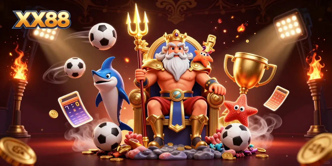 Engage in exciting games at XX88 with dynamic sports elements and Neptune’s treasures.