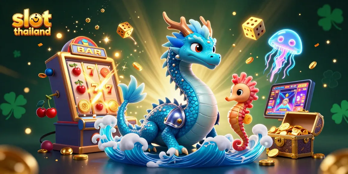 Experience the excitement of slot thailand with vibrant 3D characters and thrilling game elements.